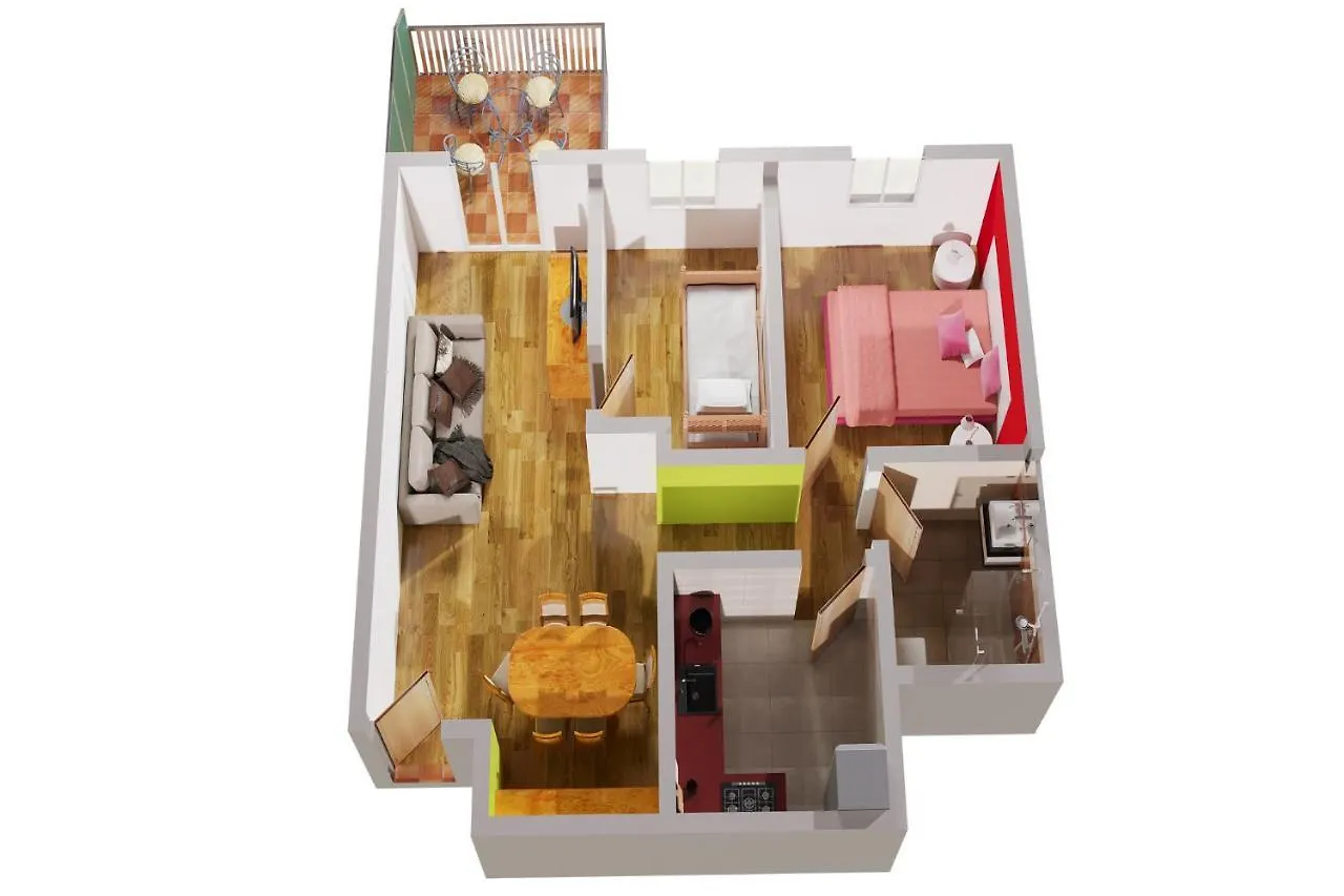 Unsejouraempuriabrava-Terrasse-Vue Mer -Clime- Wifi Parking Apartment Empuriabrava