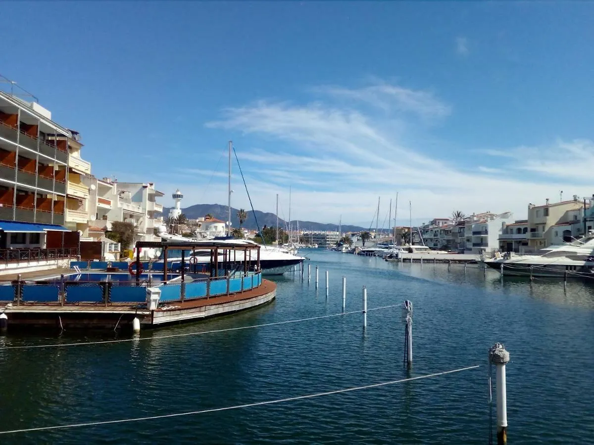 Unsejouraempuriabrava-Terrasse-Vue Mer -Clime- Wifi Parking